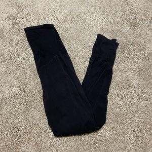 Medium Motherhood Maternity Black Leggings - Over the Belly